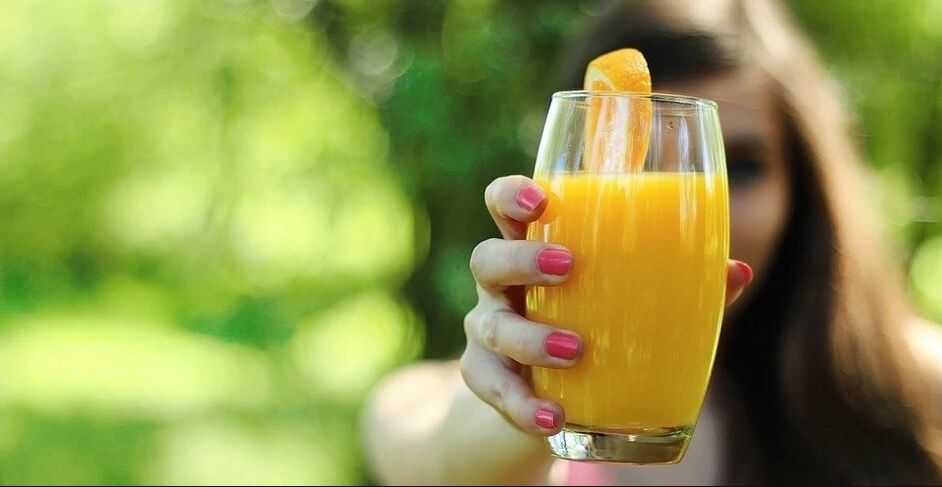 Preparação para uma dieta para beber